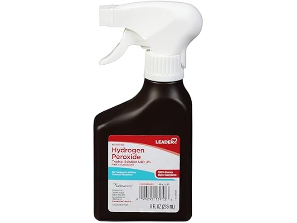 LEADER Hydrogen Peroxide Spray Bottle 3% Solution