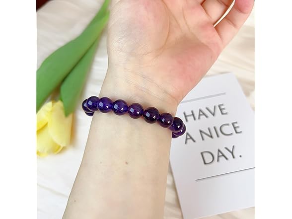 Domgikol Amethyst Crystal Bracelet