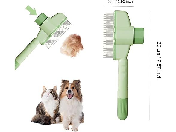 Cat Grooming Brush Kit, 4PCS Pet