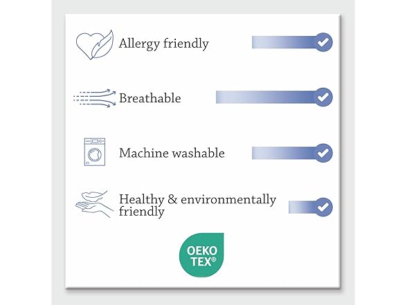 HALLEY Bed Pillows for Sleeping