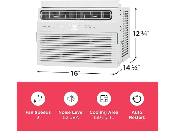 Frigidaire FHWC054TE1 5,000 BTU Window AC