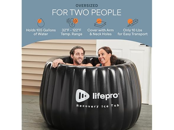 Lifepro 2-Person Ice Bath Tub XL