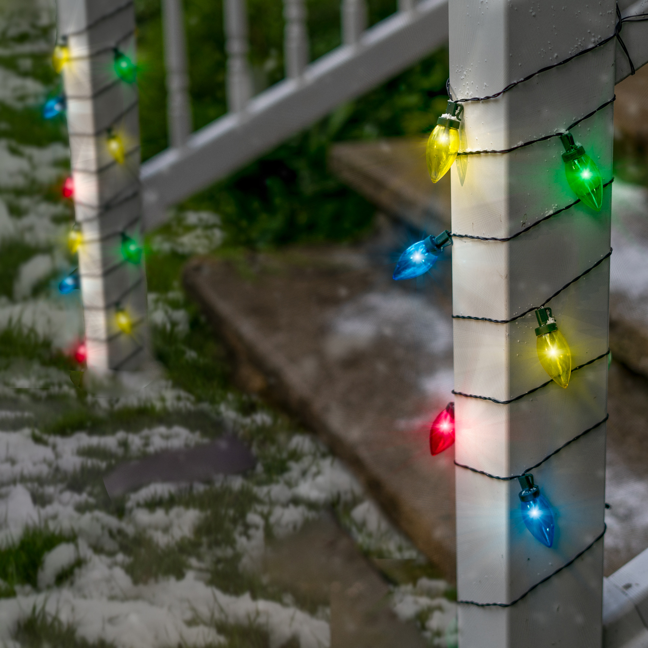 Solar Multicolor String Light - Gallery 13