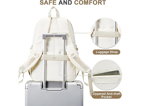 Lendolk Aesthetic School Backpack