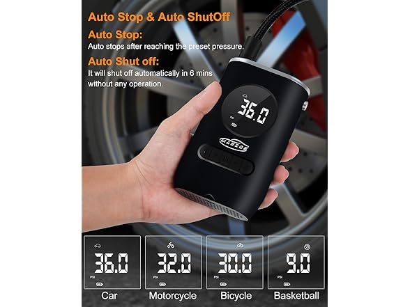 MAEZOE Smart Portable Air Compressor