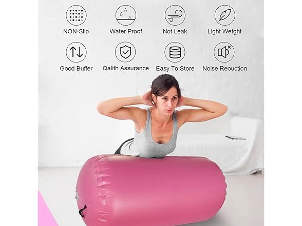 Air Roller Gymnastics Barrel 3.3ft * 35.4inch