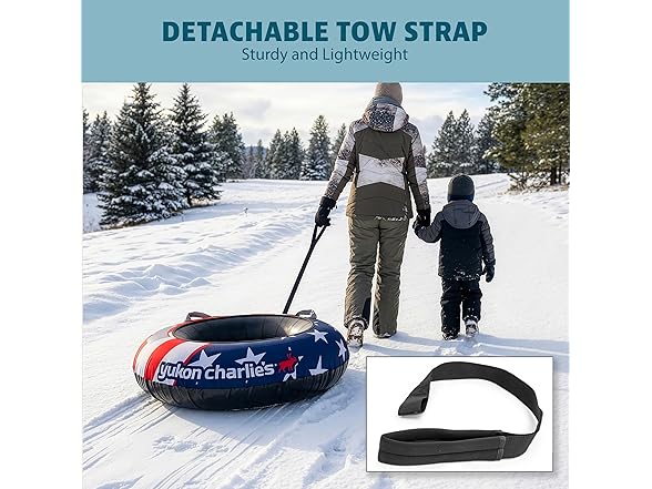 Yukon Charlie's Stars Snow Tube 46” 7+