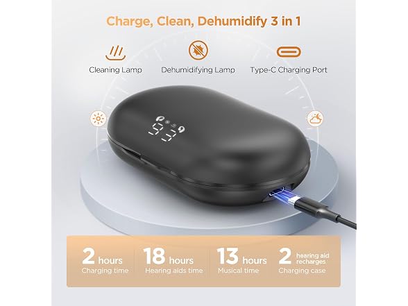 Saliryj Rechargeable BT Hearing Aids