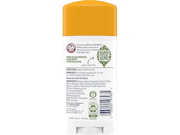 ARM & HAMMER Rosemary Lavender 2.5oz