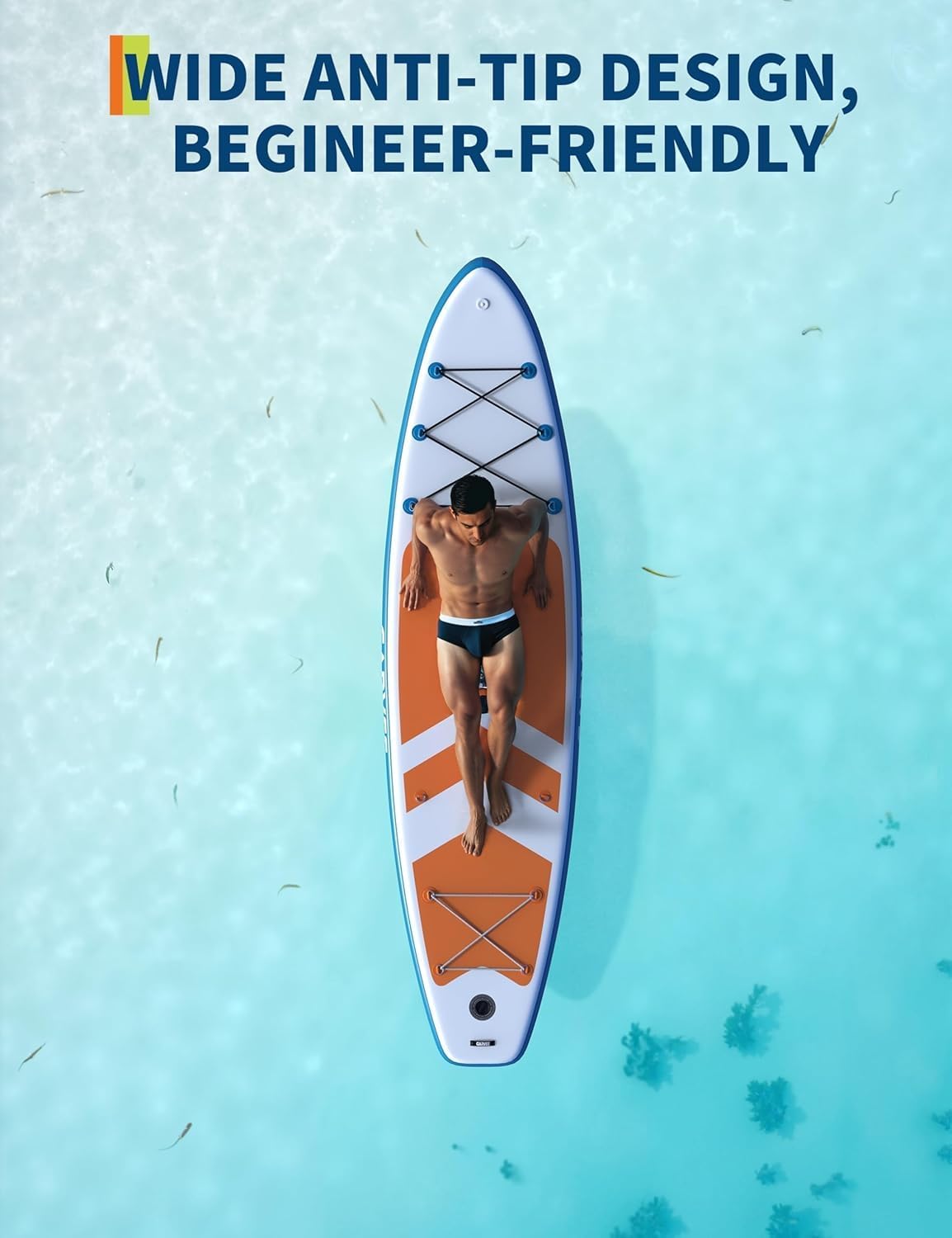 Garvee Inflatable Stand Up Paddle Board 10'6" - Gallery 8