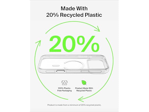 Belkin Belkin for iPhone 17 Pro Max Case, Clear