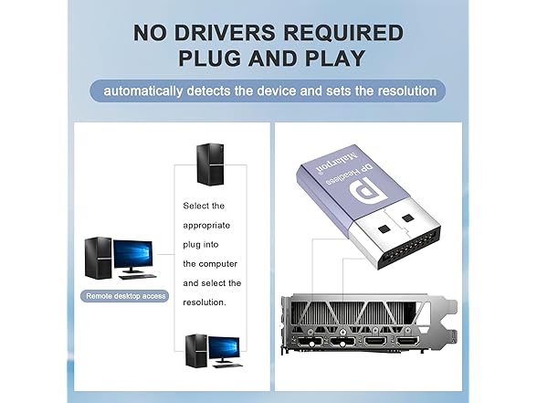 4Pc DisplayPort Headless Ghost Emulator
