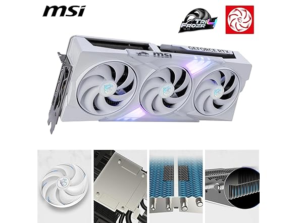 MSI GeForce RTX 5080 16G Gaming Trio OC White