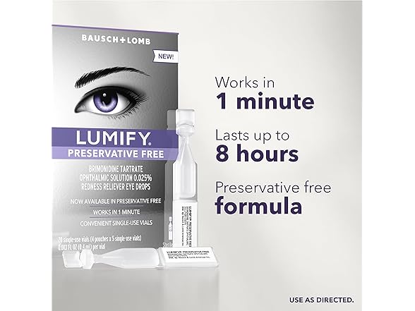 LUMIFY Eye Drops, 20 vials