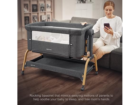 ANGELBLISS 3 in 1 baby bassinet