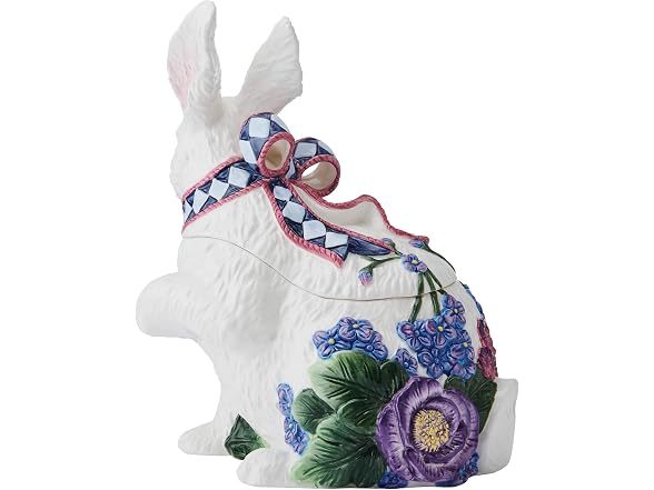 Fitz And Floyd Jardin Bunny Easter Cookie Jar
