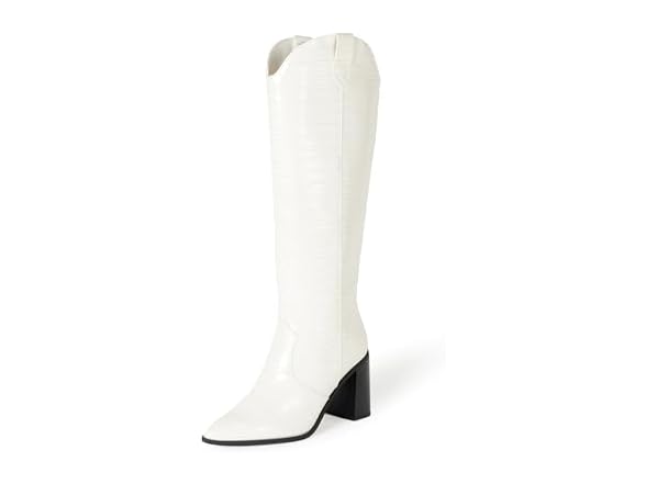 The Drop Women's Cassandra Knee-High Western Boot