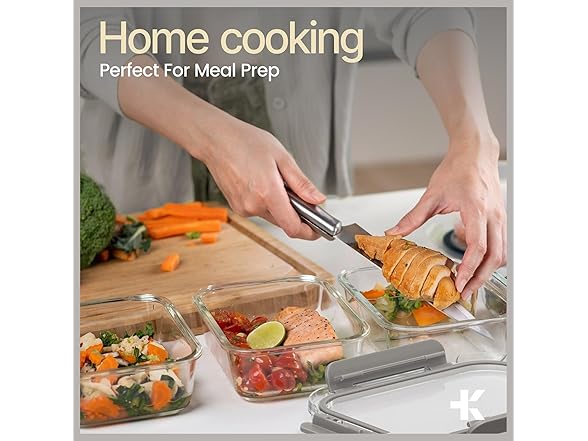 Bakken Borosilicate Glass Food Storage 16 Pieces