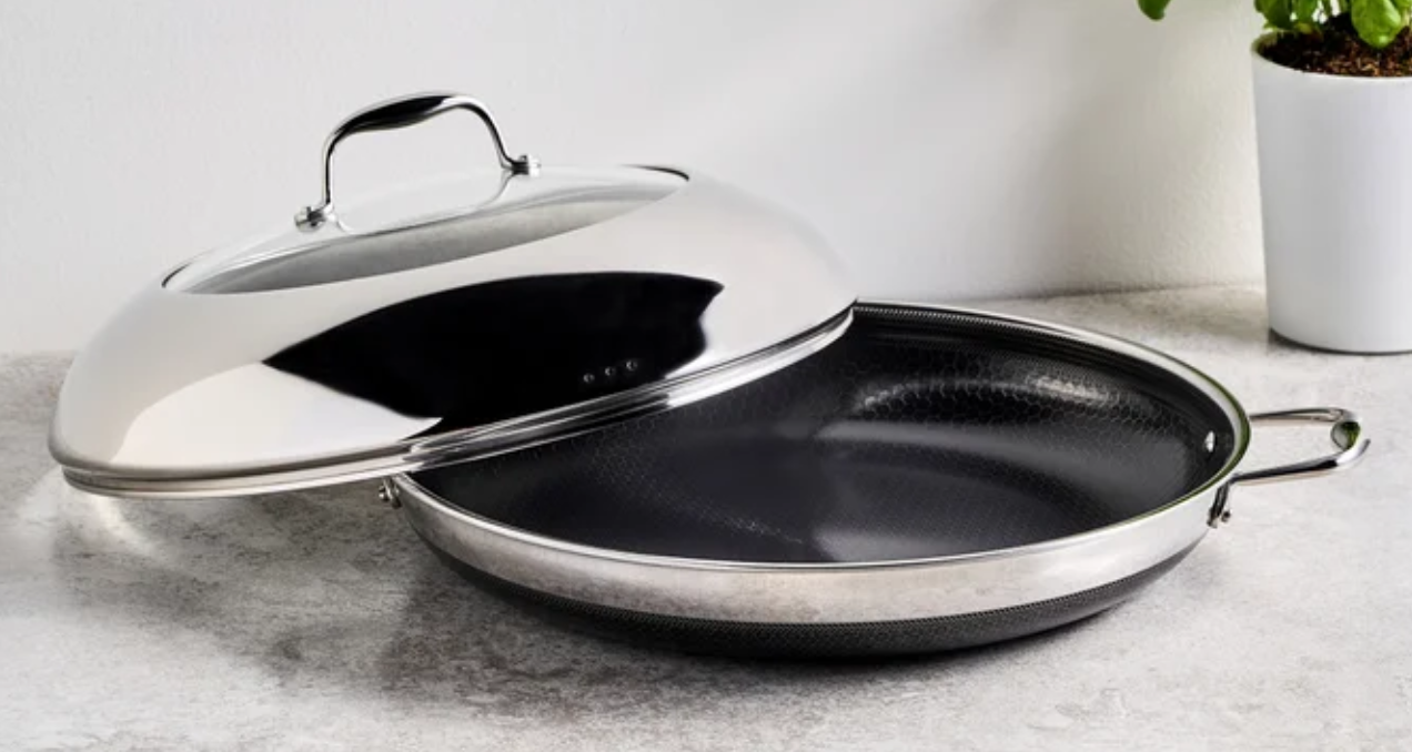 HEXCLAD 14" Hybrid Frying Pan - Gallery 4