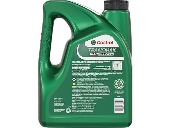 Castrol Transmax ATF Green High Mileage Transmision Fluid