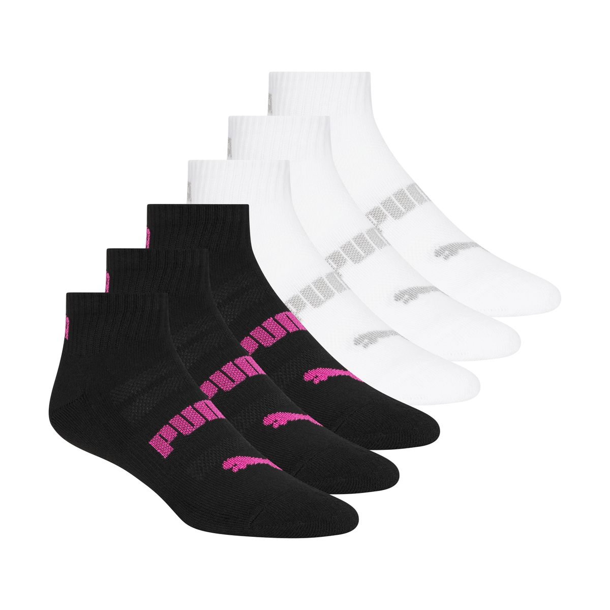 PUMA Women's 12-Pairs Quarter Crew Socks - Gallery 14