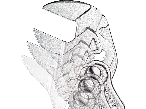 KNIPEX Pliers Wrench, Chrome-Plated