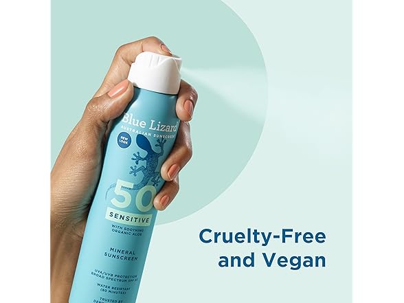 Blue Lizard Sensitive Mineral SPF 50 Spr