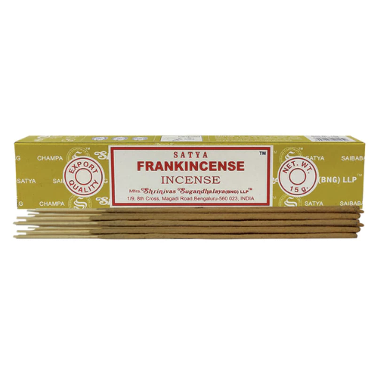 Satya Frankincense Incense, 15g - Gallery 3