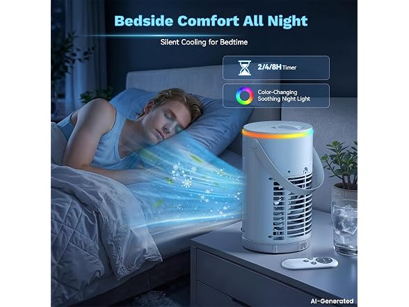 Ylkf Ice Cooling Mist Fan