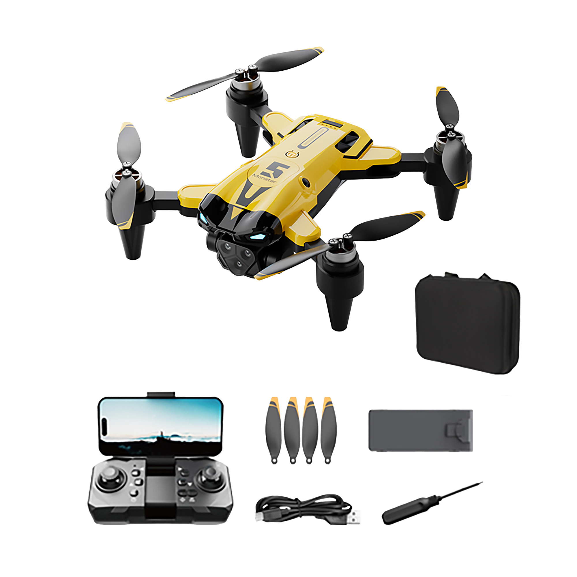 Foldable Camera Drone w/ Remote Control - Gallery 4