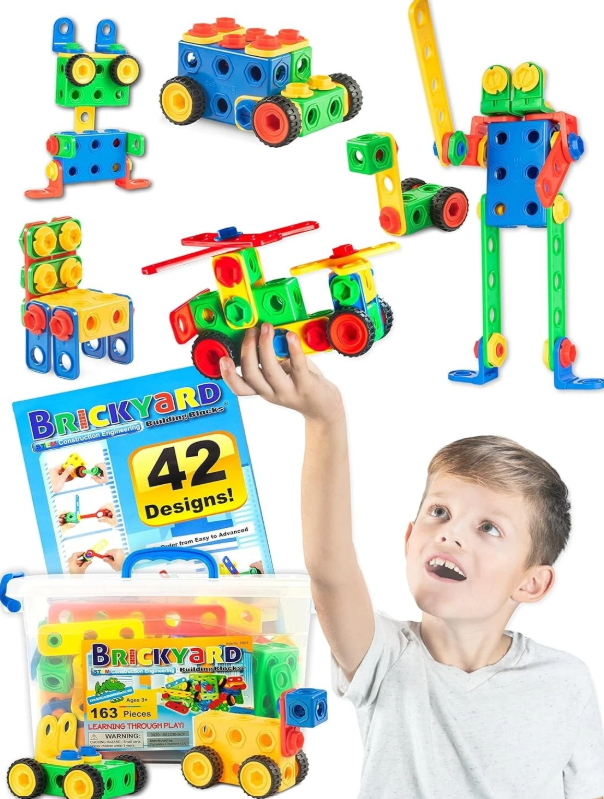 163 Piece Brickyard Building Blocks - Gallery 4