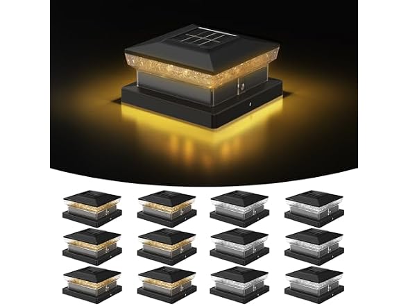 Flyingod Daul Solar Post Light