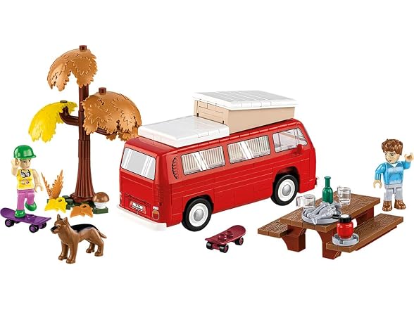 COBI Volkswagen T2A Camper Building Set