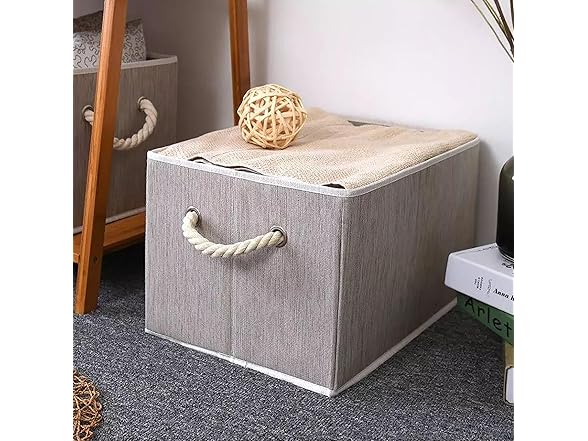 Sukkiri Homu Pack of 2 Large Rectangular Modern Storage Bins