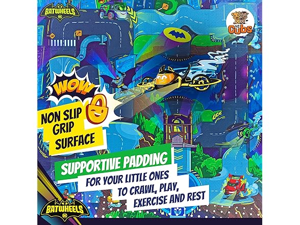 Batwheels EVA Foam Puzzle Mat