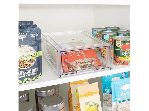 Pull-Out Stackable Storage Bin - Small 