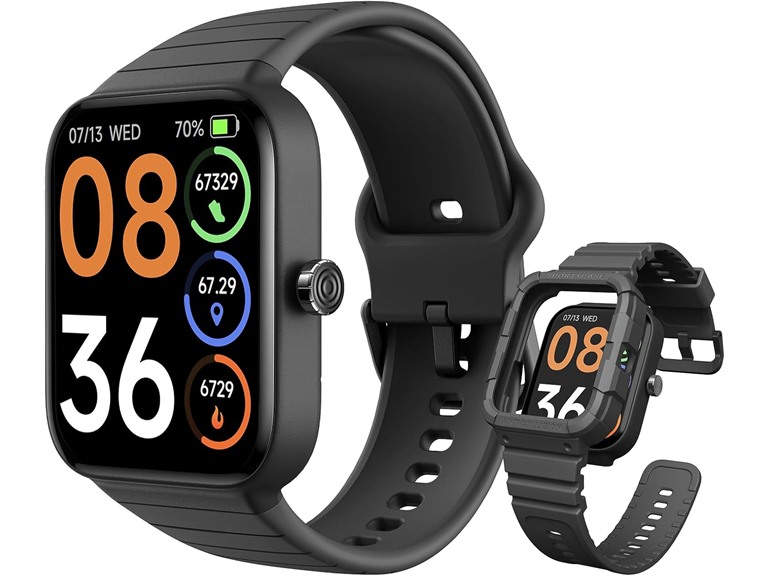 SKG 1.8" Smart Watch Alexa Built-in (Answer/Make Call)