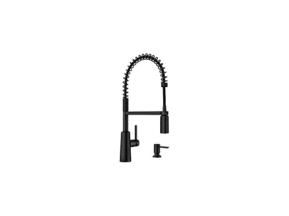Moen Indi Spring Pulldown Sprayer Kitchen Faucet