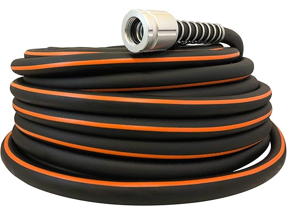 Flexon Flextreme Pro 5/8" x 100ft Performance Rubber Garden Hose