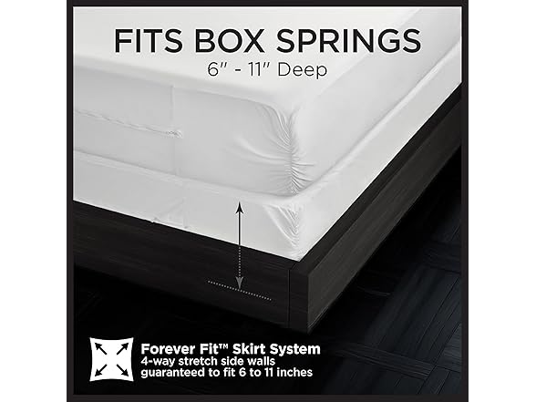 Protect-A-Bed Essential Zippered Boxspring Case, King