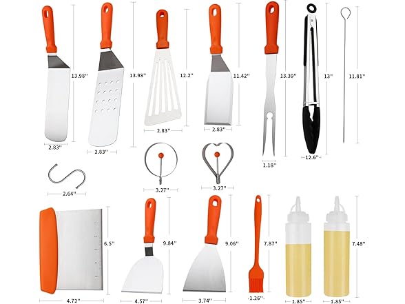 Griddle Accessories Kit, 26PCS