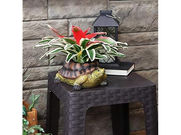 Sunnydaze Decor FC-747 Teddy the The Turtle 11" Planter