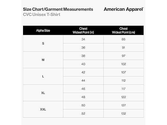 American Apparel CVC Tee (XL) Bone