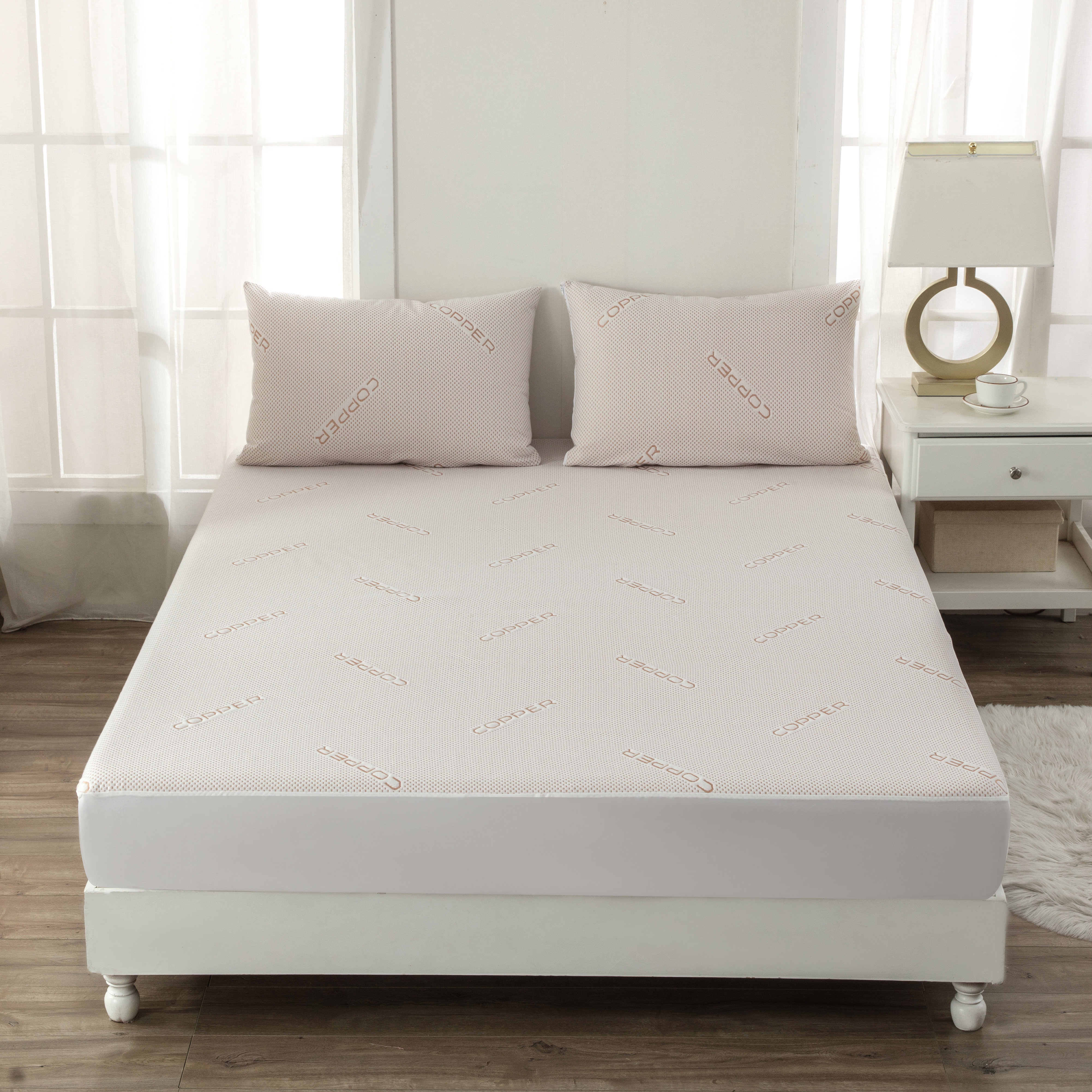 Copper Infused Waterproof Mattress Pad - Gallery 11