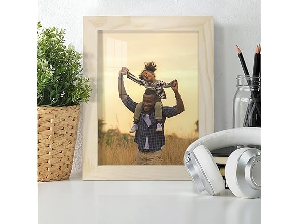 Renditions 6x8" Solid Wood Picture Frame