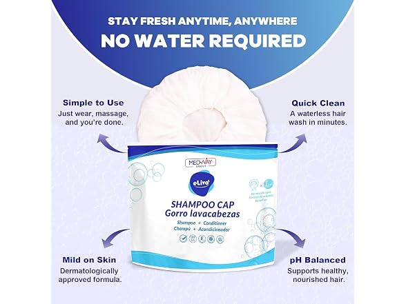 MedVance Rinse Free Shampoo and Conditioning