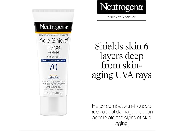 Neutrogena Age Shield Sunscreen SPF70 3oz