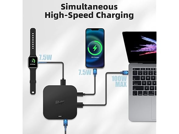 RVP+ 13-in-1 Triple Monitor Docking Station