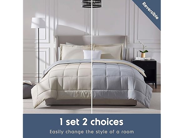 Nestl 7 Piece King Comforter Set