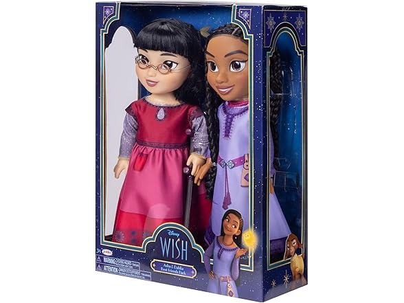 Disney's Wish Asha & Dahlia Dolls Best Friends Pack